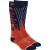 Мото носки 100% TORQUE Thick Comfort MX Sock [Navy/Orange] - S/M